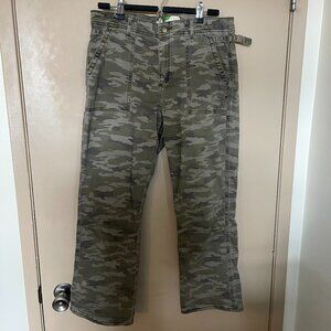 Anthropologie Camo Pants